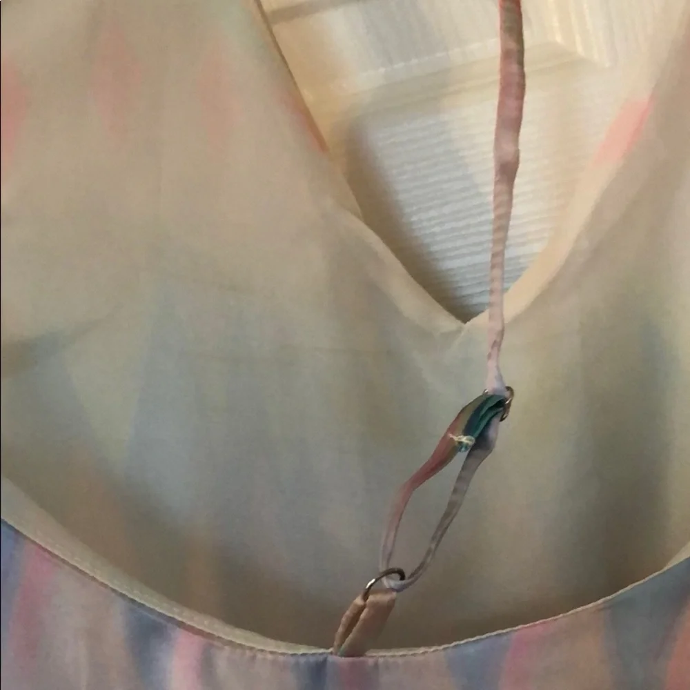 Red Dress Boutique Aura Sweet Thing Pastel Chevron Shift Dress Medium